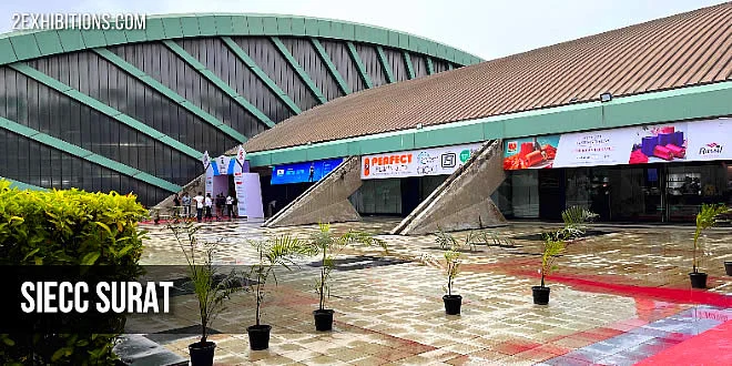 Sarsana Convention Centre (Existing Exhibition Complex – part of SIECC campus) Surat